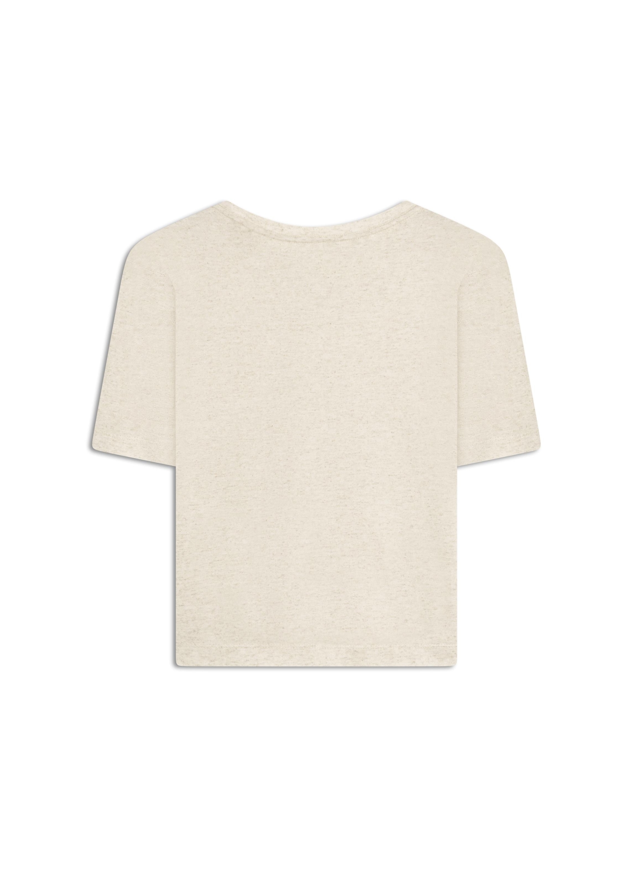 Blusa Linen Floral Bloom Natural