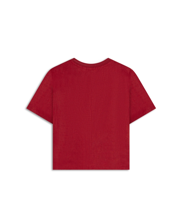 Blusa Linen Fresh Vermelho