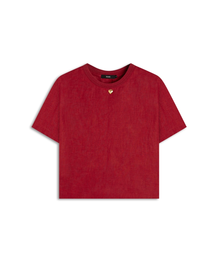 Blusa Linen Fresh Vermelho
