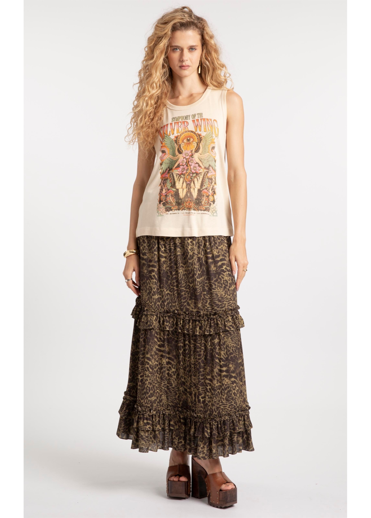 Blusa Linen Wing Boyish Sandy