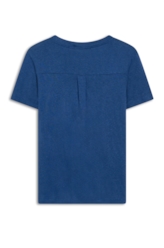 Blusa Linho Basic Dark Navy