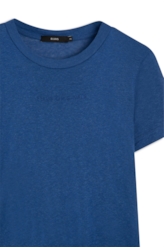Blusa Linho Basic Dark Navy