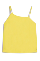 Blusa Maite Alça Dupla Vintage Lemon