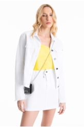 Blusa Maite Alça Dupla Vintage Lemon