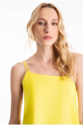 Blusa Maite Alça Dupla Vintage Lemon