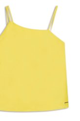 Blusa Maite Alça Dupla Vintage Lemon