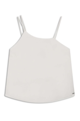Blusa Maite Alça Dupla Vintage Off White