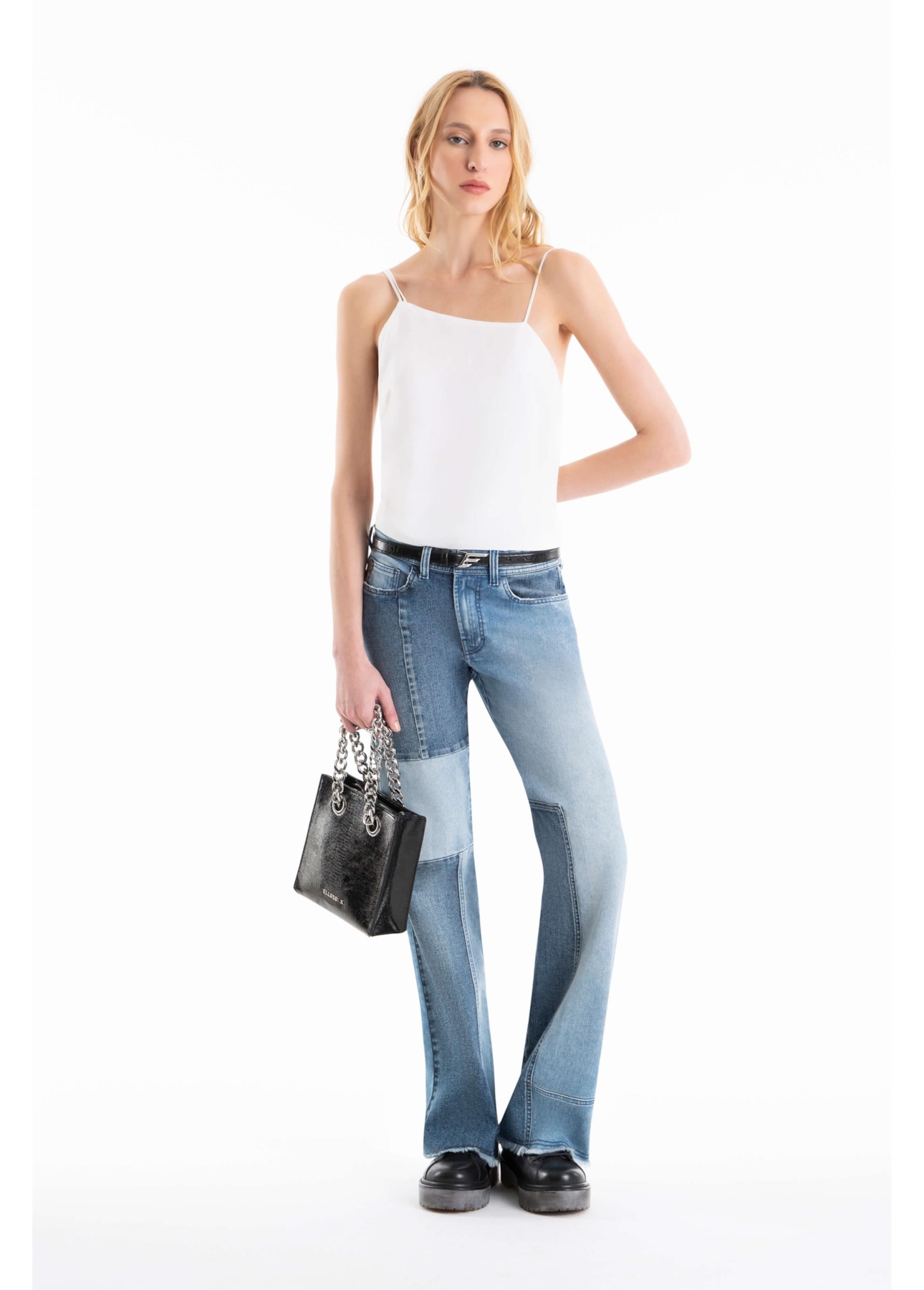 Blusa Maite Alça Dupla Vintage Off White