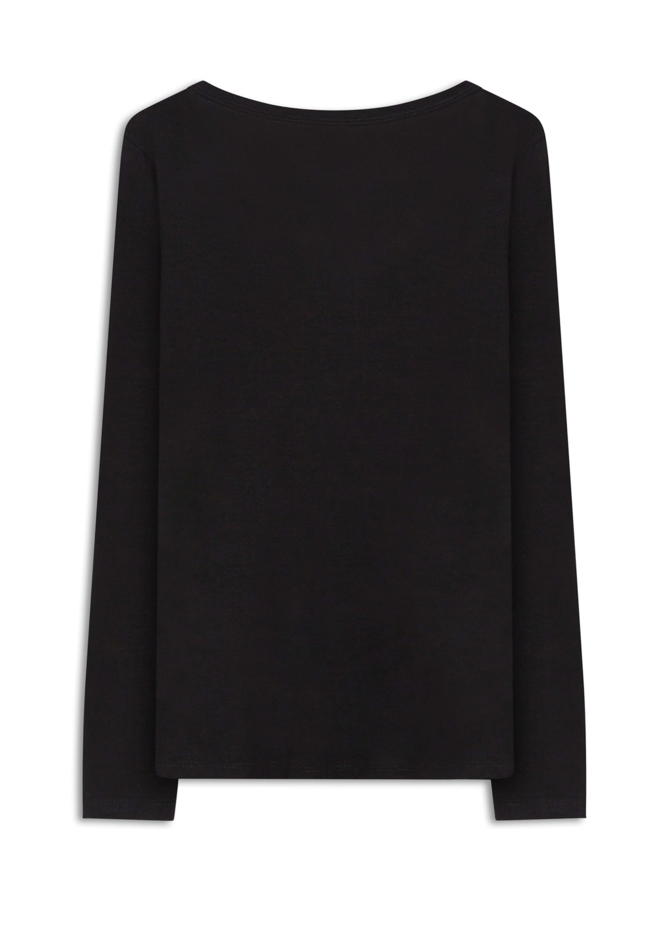 Blusa Malha Ellus Viscose Ilhós Preto