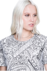 Blusa Malha Jungle Fever Off White