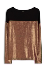 Blusa Mescla Metal Torcao Bordeaux