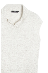 Blusa Mescla Polo Jersey Off White Mescla