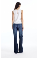 Blusa Mesh Sleeveless Branco