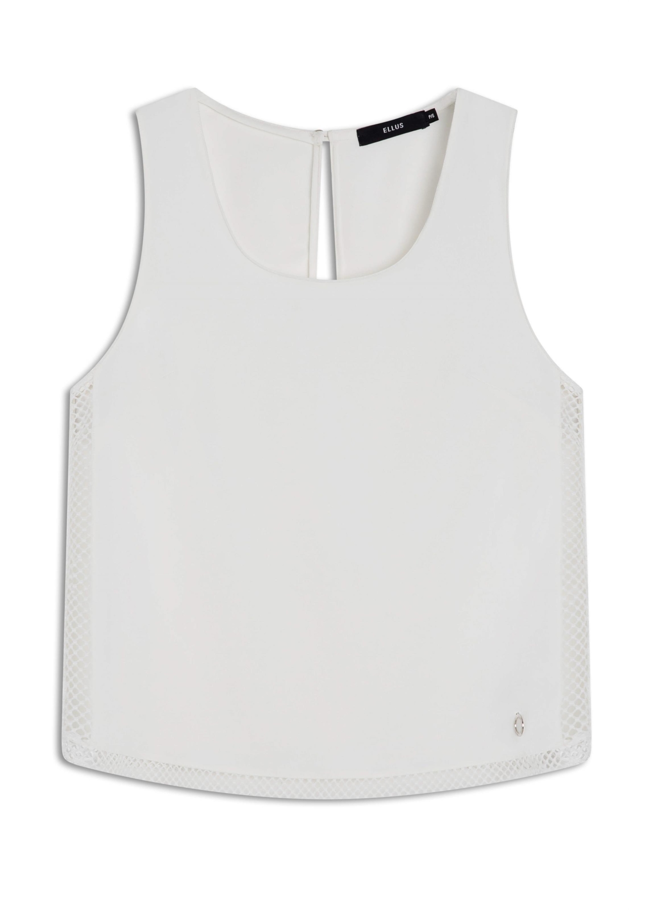 Blusa Mesh Sleeveless Branco