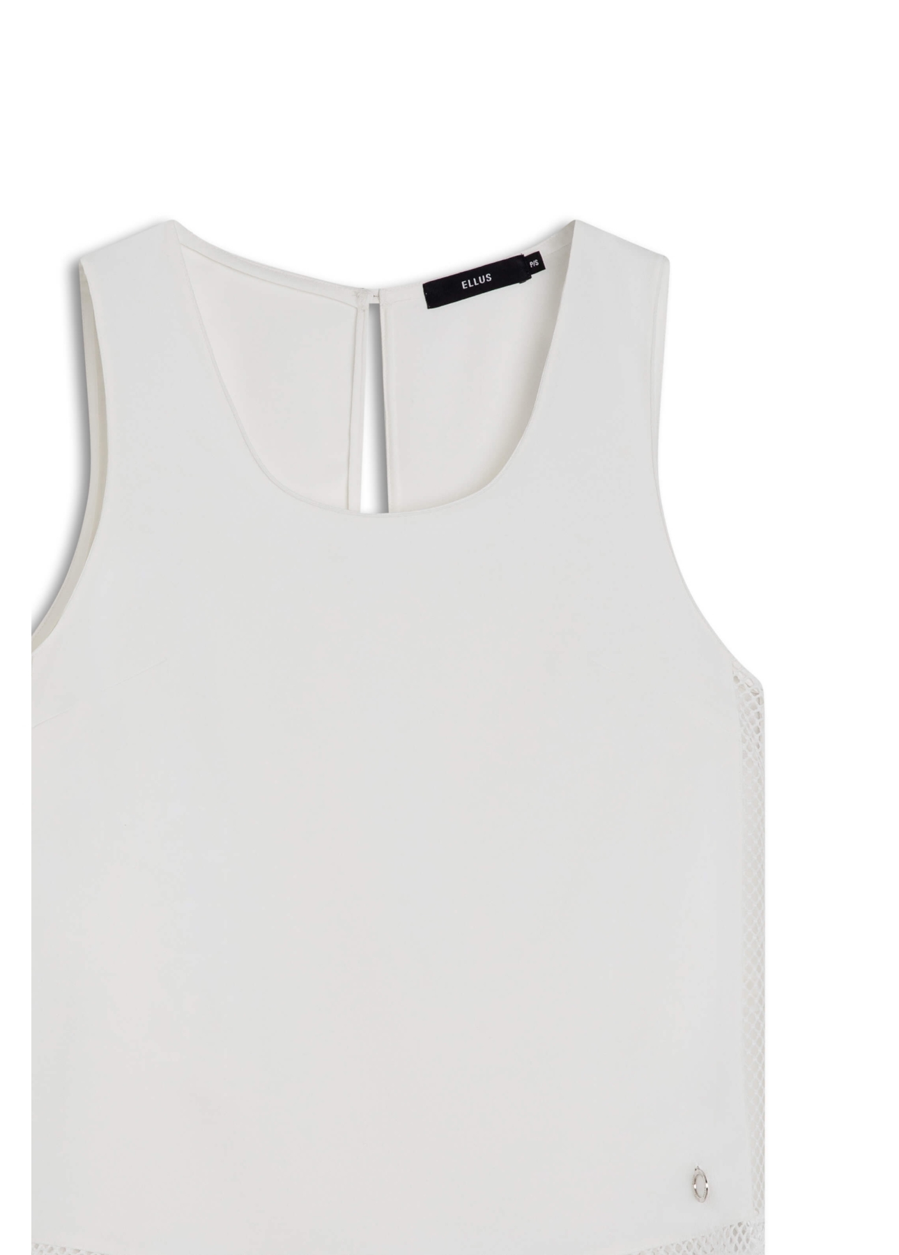 Blusa Mesh Sleeveless Branco