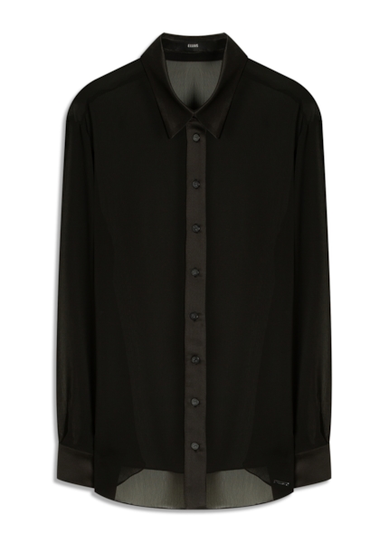 Blusa Microchiffon Classic Preto