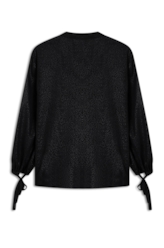 Blusa Microchiffon Print Preto