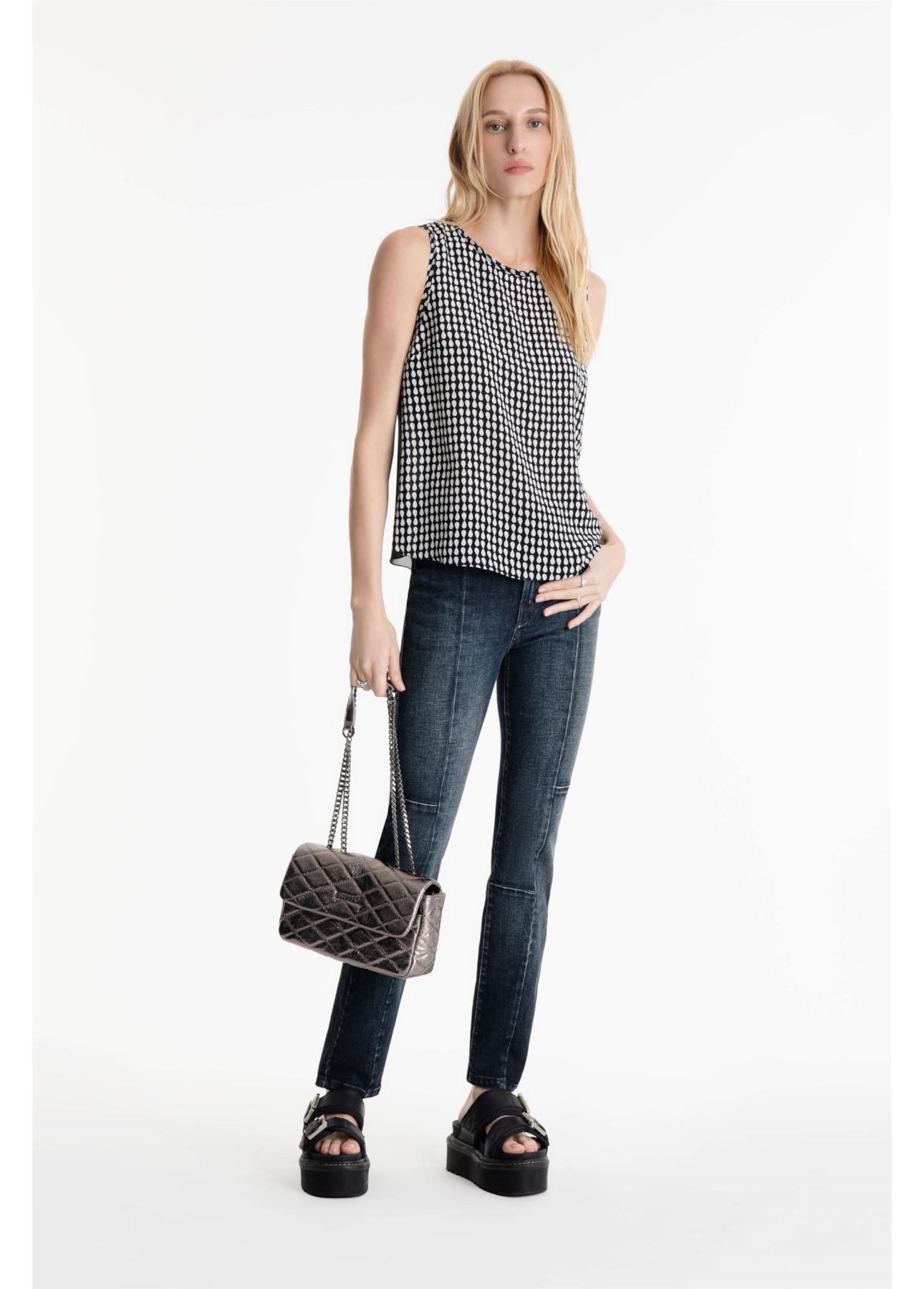 Blusa Microchiffon Sleeveless Padrao 2