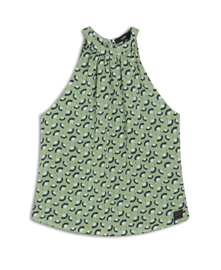 Blusa Mini Leques Sleeveless Padrao 1