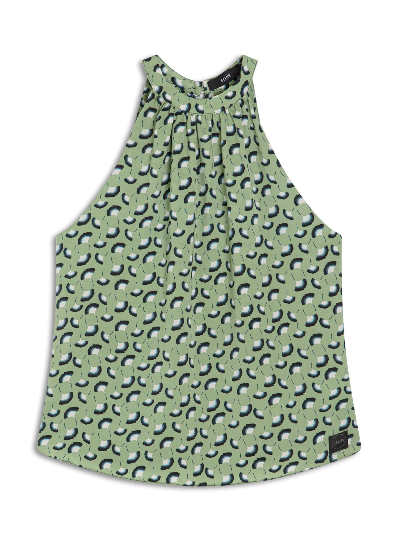 Blusa Mini Leques Sleeveless Padrao 1