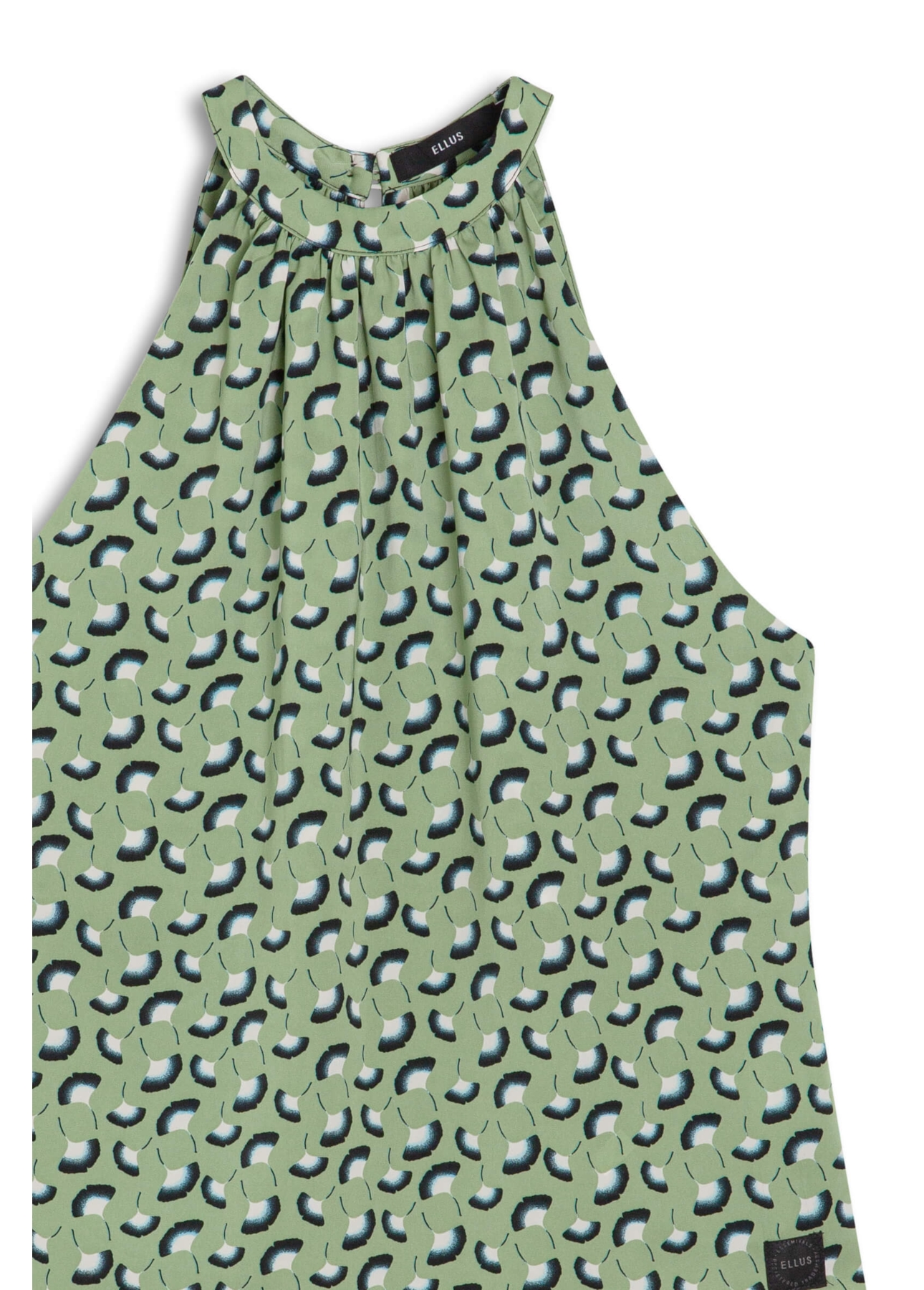 Blusa Mini Leques Sleeveless Padrao 1