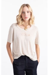 Blusa Modal Linen Natural