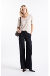 Blusa Modal Linen Natural