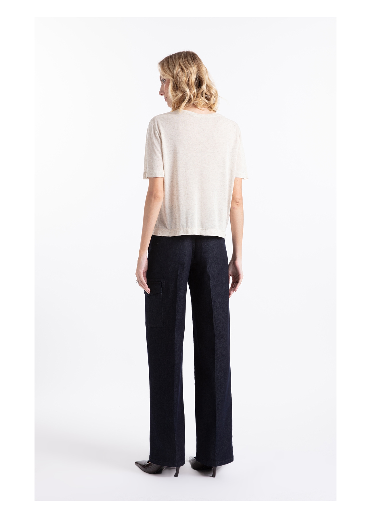 Blusa Modal Linen Natural