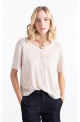 Blusa Modal Linen Natural