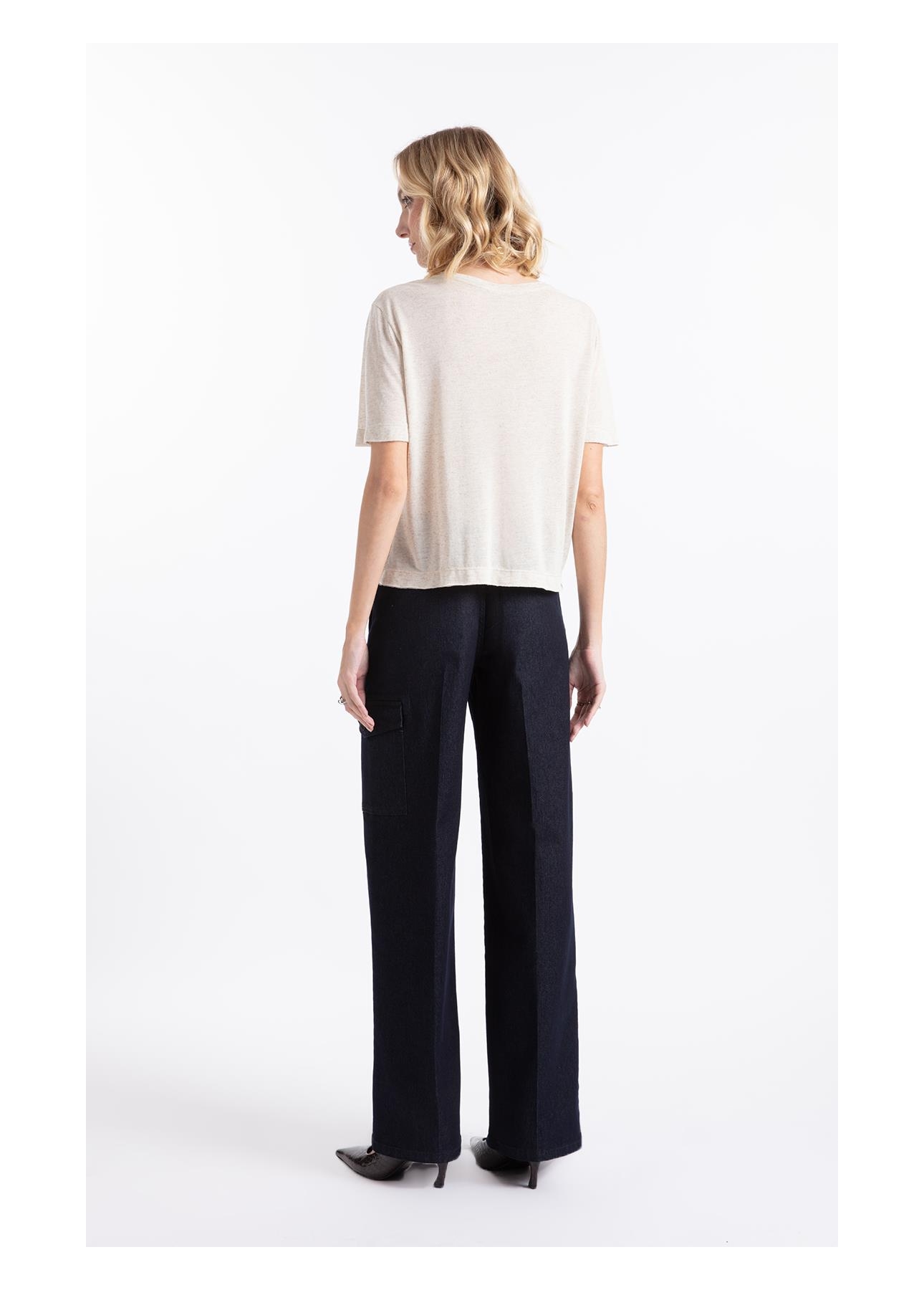 Blusa Modal Linen Natural