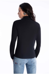 Blusa Moletinho Heavy Box High Preto