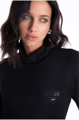 Blusa Moletinho Heavy Box High Preto