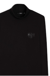 Blusa Moletinho Heavy Box High Preto