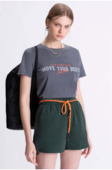 Blusa Move Your Body 2nd Floor Dark Navy