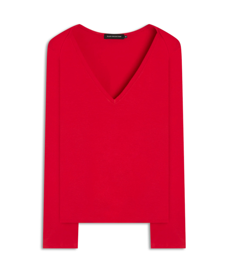 Blusa Neck Cereja