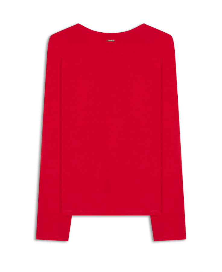 Blusa Neck Cereja
