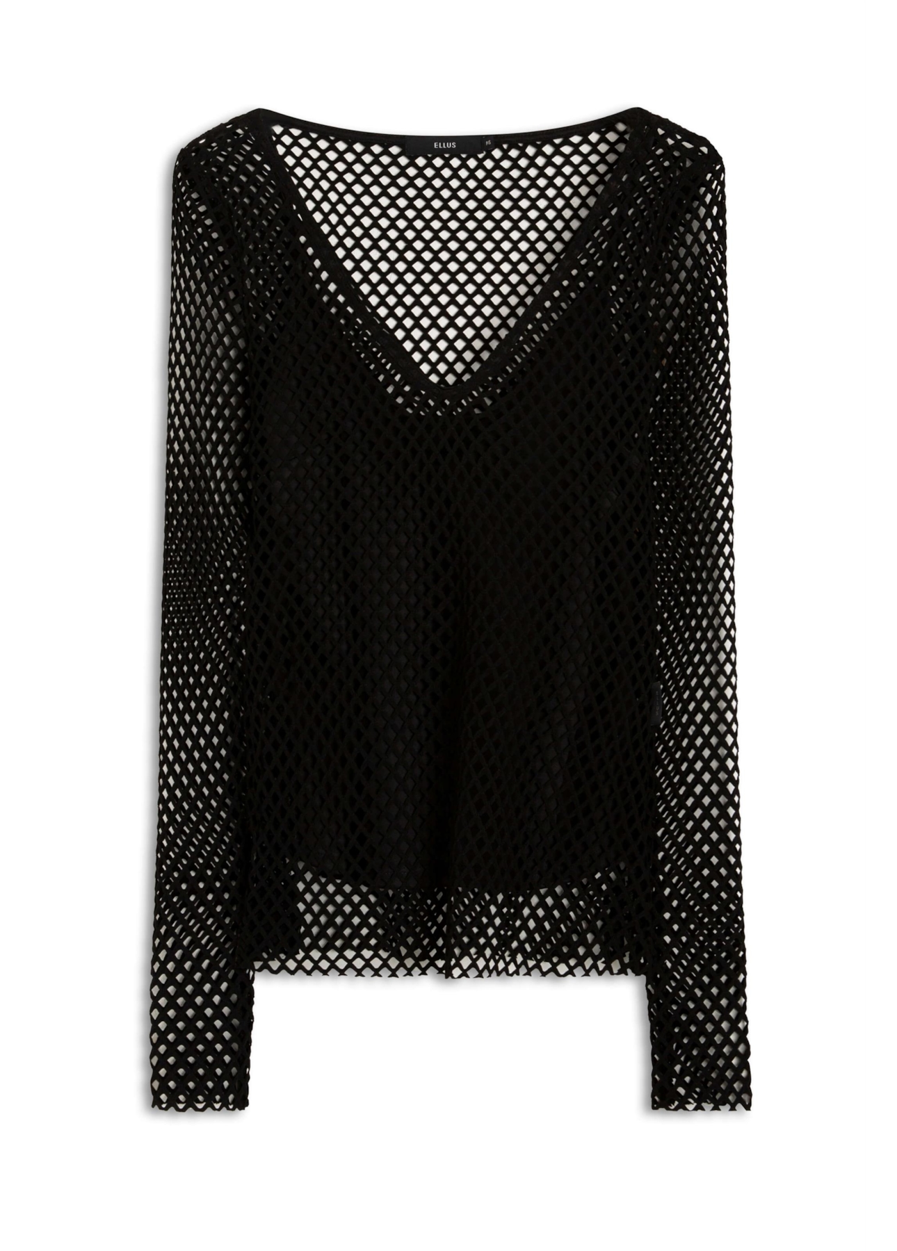 Blusa Neckline Aranha Preto