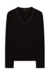 Blusa New Flame Neckline Preto