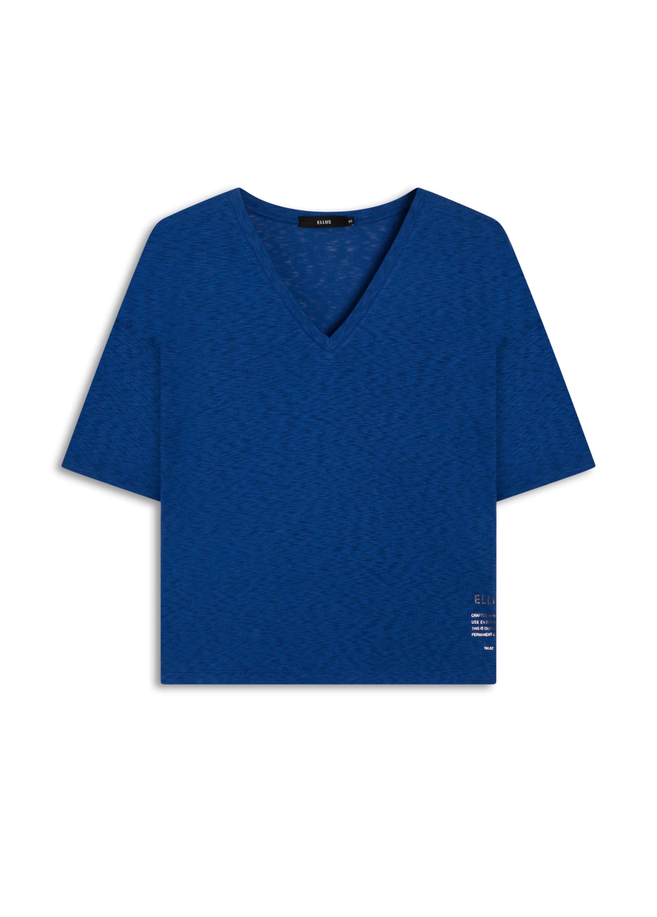 Blusa New Flame Neckline Royal