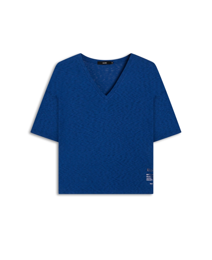 Blusa New Flame Neckline Royal