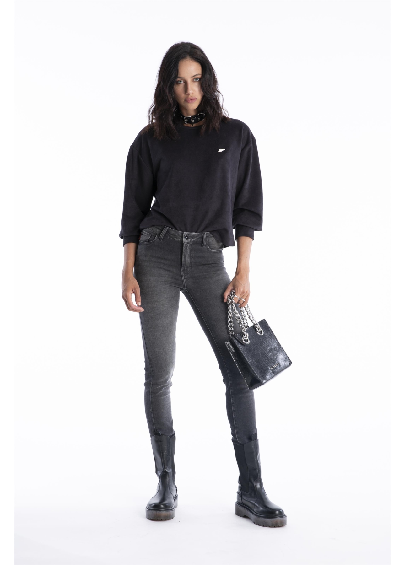 Blusa Nobu Box Preto