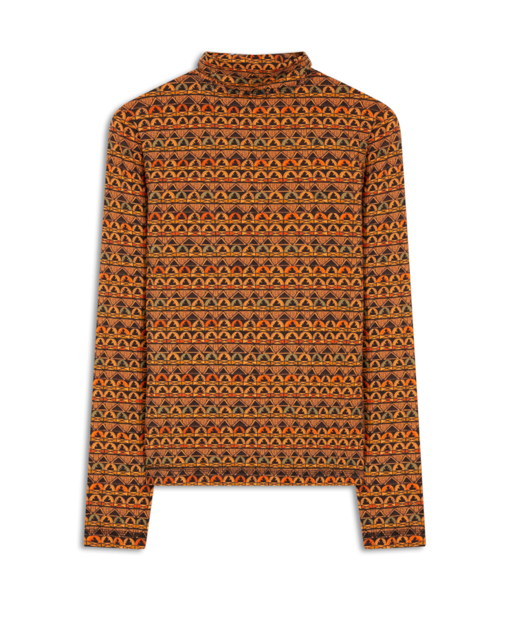 Blusa Old West Turtleneck Padrao 1