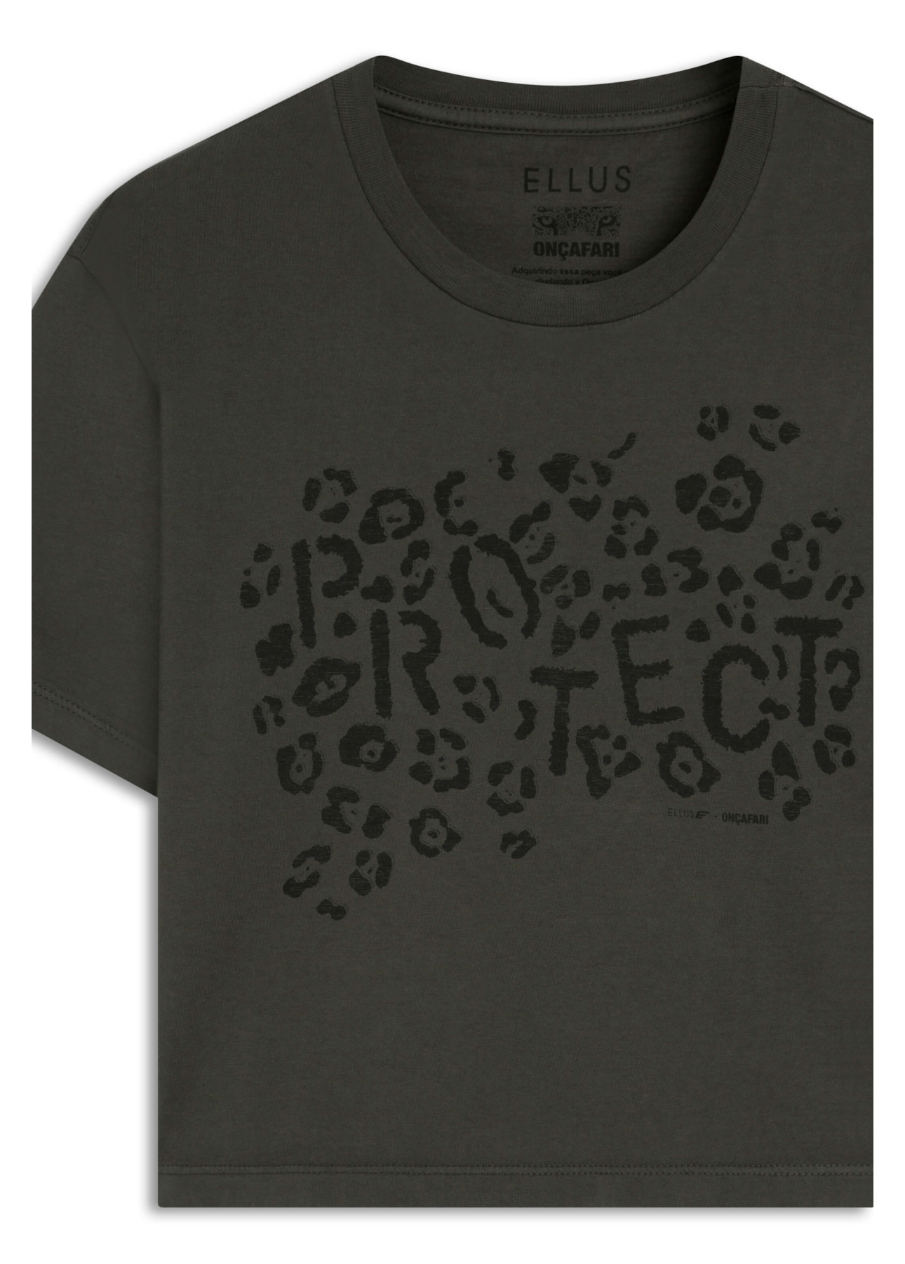 Blusa Oncafari Protect Boxy Verde Militar