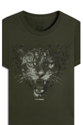 Blusa Onçafari Shine Floresta