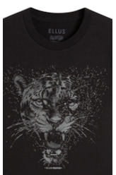 Blusa Onçafari Shine Preto