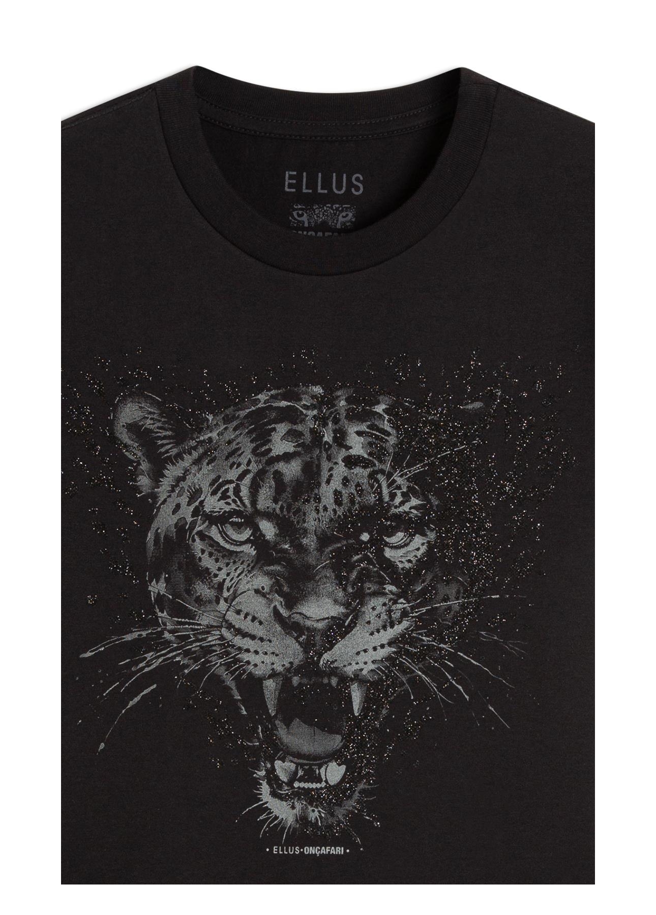 Blusa Onçafari Shine Preto