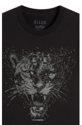 Blusa Onçafari Shine Preto