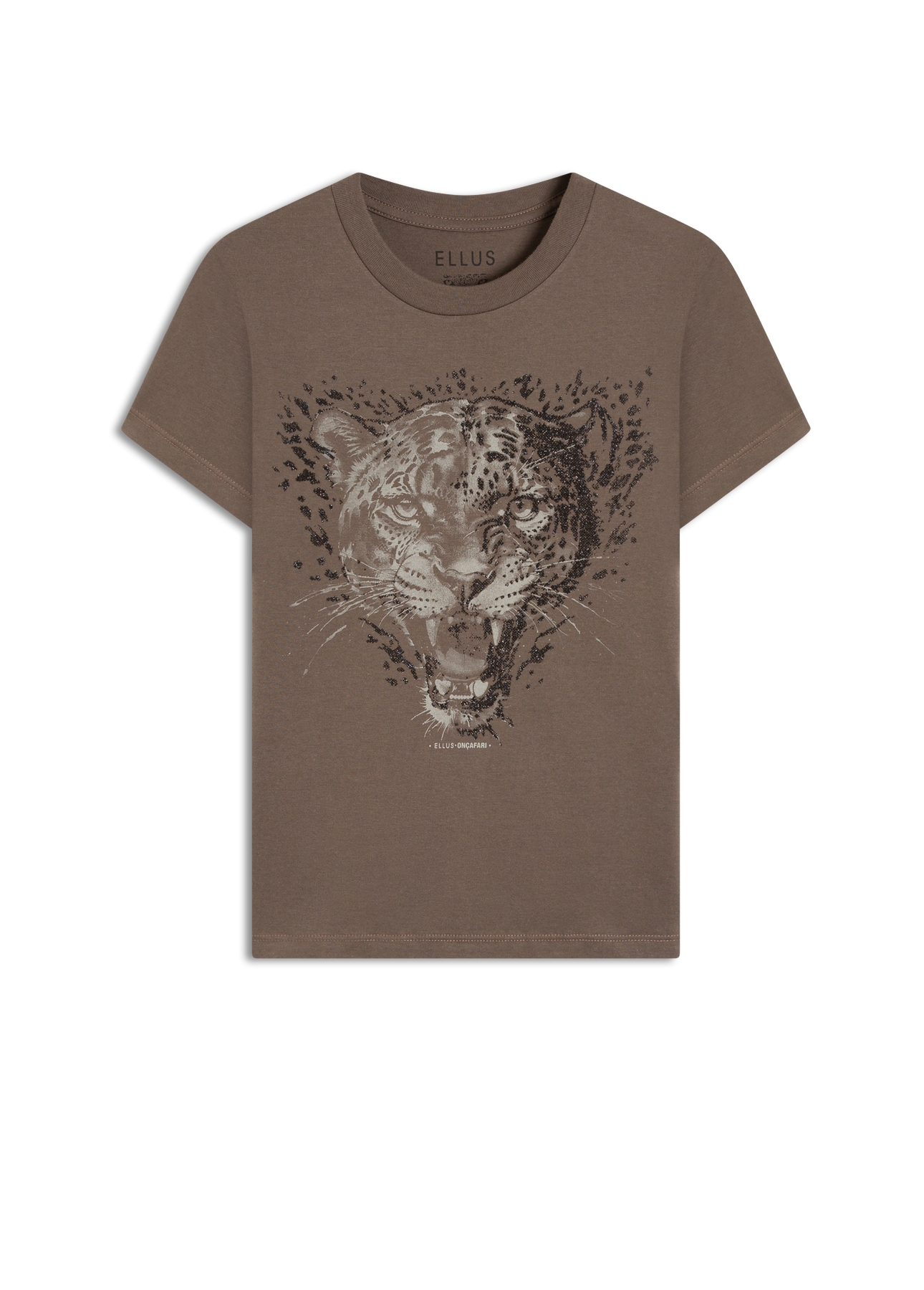 Blusa Onçafari Shine Tabaco