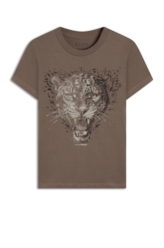 Blusa Onçafari Shine Tabaco