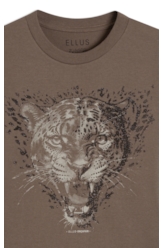 Blusa Onçafari Shine Tabaco